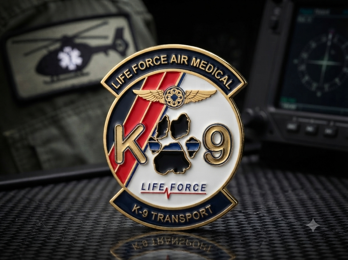 K-9 Transport Program Lapel Pin