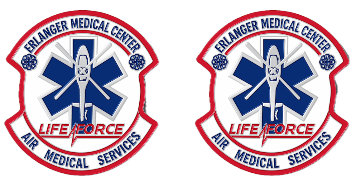 LIFE FORCE Retro Patch Challenge Coin